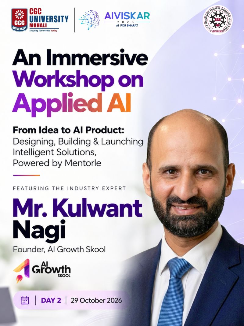 Immersive workshop on Applied AI banner
